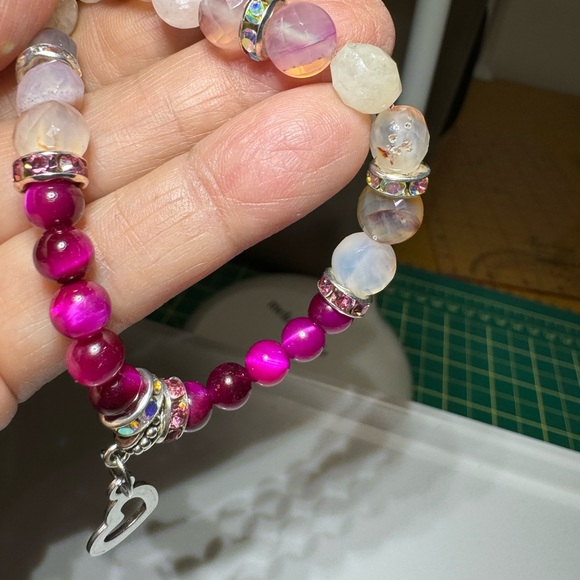 Homemade by Me. Gemstone bracelets - Picture 3 of 3